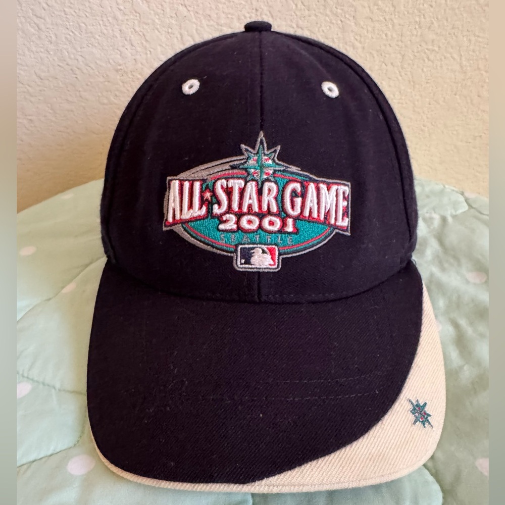 Vintage MLB Seattle All Star Game 2001 Velcro Hat